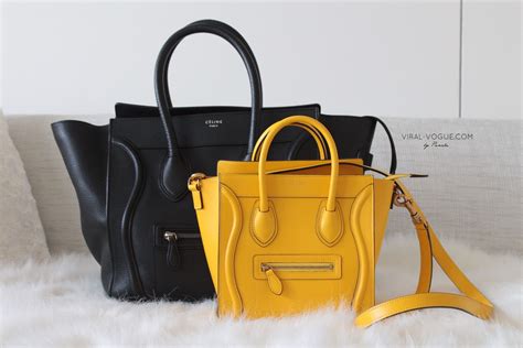 celine luggage tote laptop|Celine luggage tote size comparison.